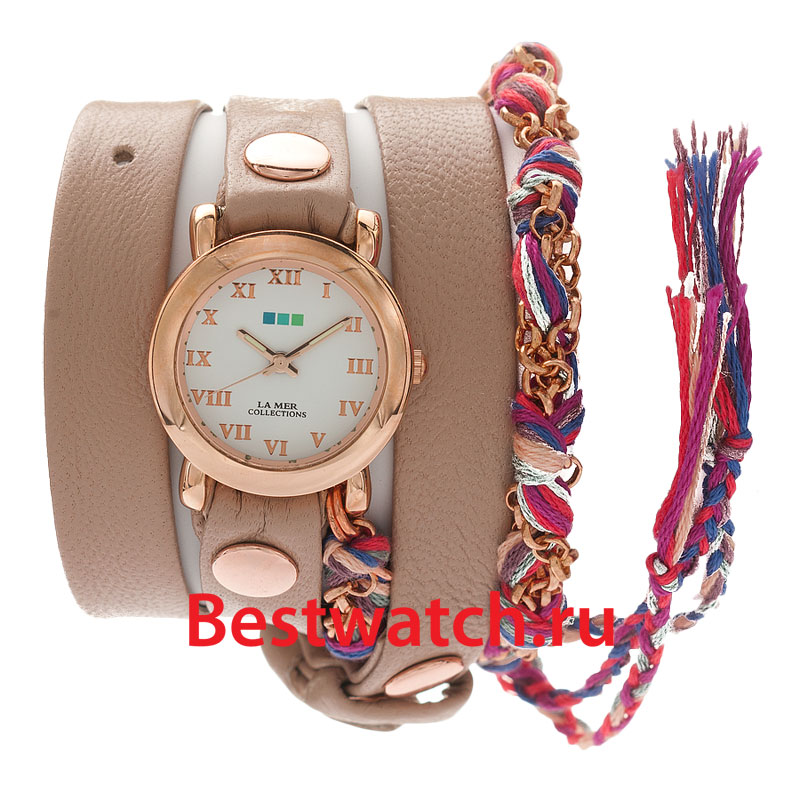 Часы La Mer С цепочками и подвесками LMCW9006